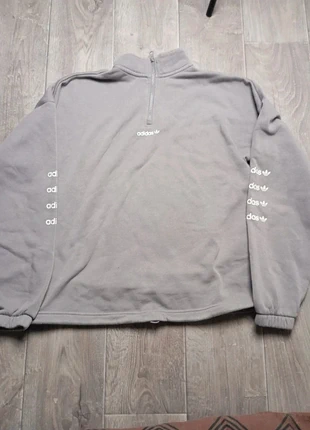 Veste Adidas 1/4 Zip Gris Femme - Taille S, marca: adidas, estado: Muito bom, tamanho: S / 36 / 8, €6.00, €7.00 inclui Proteção do Comprador