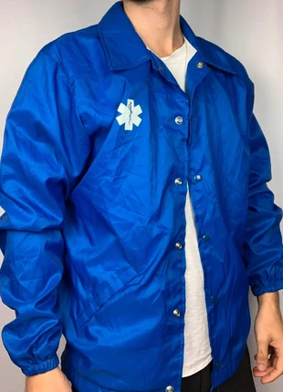Veste Bleu Ambulance USA Vintage, marque: Vintage Dressing, état: Satisfaisant, taille: M, 12,00 €, 13,30 € Protection acheteurs (Pro) incluse