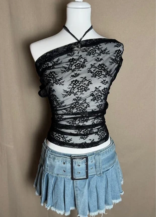Top type coquette & romantique aesthetic - Style vintage Y2K, marke: COQUETTE, zustand: Sehr gut, größe: M / 38 / 10, 16,00 €, 17,50 € beinhaltet Vinted-Käuferschutz Pro