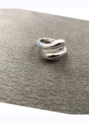 Bague ajustable goutte d’argent, brand: Argent, condition: Very good, size: Adjustable, €6.00, €7.00 includes Buyer Protection Pro