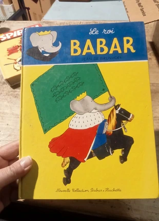 Livre le roi Babar, marca: Babar, estado: Bueno, tamaño: 4 años / 104 cm, 3,00 €, 3,85 € Protección al comprador incluida