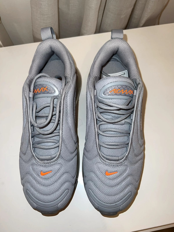 Nike Air Max 720 GS Wolf Grey Orange Vinted