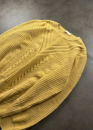 Pull torsadé moutarde LC Waikiki col rond maille épaisse – Taille L, marca: LC Waikiki, estado: Muy bueno, tamaño: L / 40 / 12, 7,00 €, 8,05 € Protección al comprador incluida