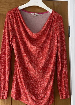 Red and white flower Boden top, brand: Boden, condition: Very good, size: M / UK 12-14, £3.00, £3.85 includes Buyer Protection