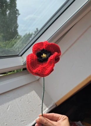 Coquelicot en crochet, brand: les petales de Lisa, condition: Very good, €5.50, €6.48 includes Buyer Protection Pro