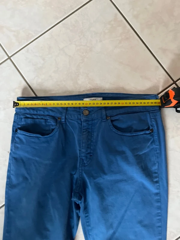 Chino femme Zara / 40 / Bleu / Très bon état - photo numéro 7