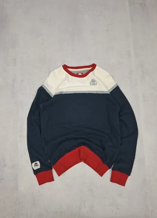 Kappa Blue Crewneck Vintage Aesthetic Ultra Oversized Retro Fit L, marca: Kappa, estado: Muito bom, tamanho: L, €32.99, €35.34 inclui Proteção do Comprador