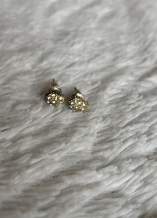 Petite boucles d’oreilles forme cœur argenté strass, brand: Local, condition: Very good, €1.00, €1.75 includes Buyer Protection