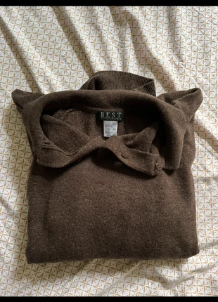 pull avec col marron, condizioni: Buone, taglia: M / IT 42 / EU 38, €4.00, €4.90 include la Protezione acquisti