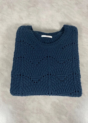 Pull bleu marine Camaïeu – Col rond – Style chic casual – TailleM/ L (voir mesures) Code 122, marque: Camaïeu, état: Très bon état, taille: M / 38 / 10, 13,00 €, 14,35 € Protection acheteurs (Pro) incluse