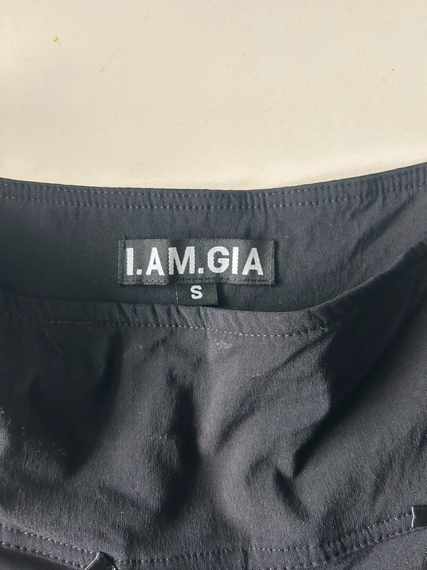 I Am Gia Black Mini Skirt 3