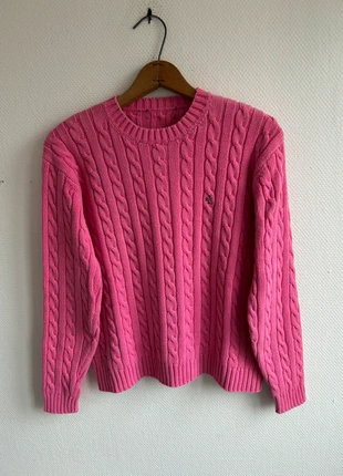Pull Torsadé Ralph Lauren Fuchsia 📏 M, marque: Ralph Lauren, état: Très bon état, taille: M / 38 / 10, 29,00 €, 31,15 € Protection acheteurs (Pro) incluse