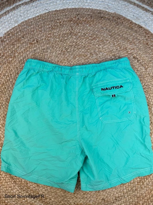 Short de Bain Nautica Turquoise Homme Taille XL | Très Bon État | Swimwear Été – SM949 - photo numéro 2
