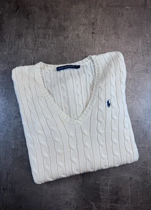 Pull maille torsade Ralph Lauren, merk: Ralph Lauren, staat: Heel goed, maat: M / 38 / 10, € 49,00, € 52,15 inclusief Kopersbescherming Pro