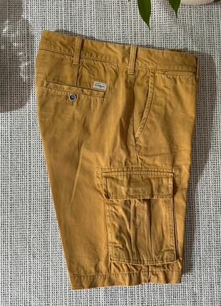 Shorts cargo ocra OVS taglia 48 – regular fit stile casual utility, marca: OVS, estado: Muito bom, tamanho: S, €5.00, €5.95 inclui Proteção do Comprador