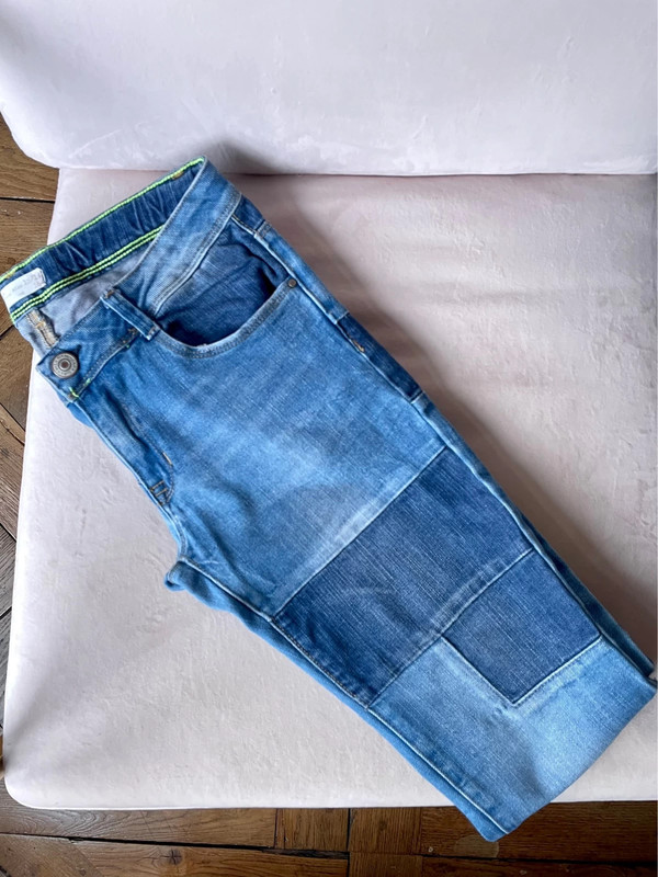 Jean patchwork Zara | Vinted