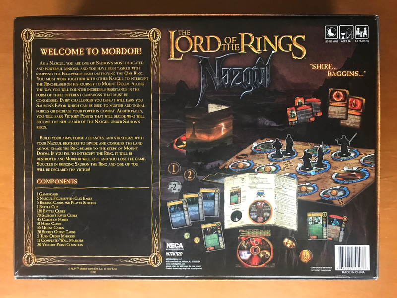 The Lord of the Rings: Nazgul - Gioco da tavolo Board game - 2012 - Wizkids Heroclix 2