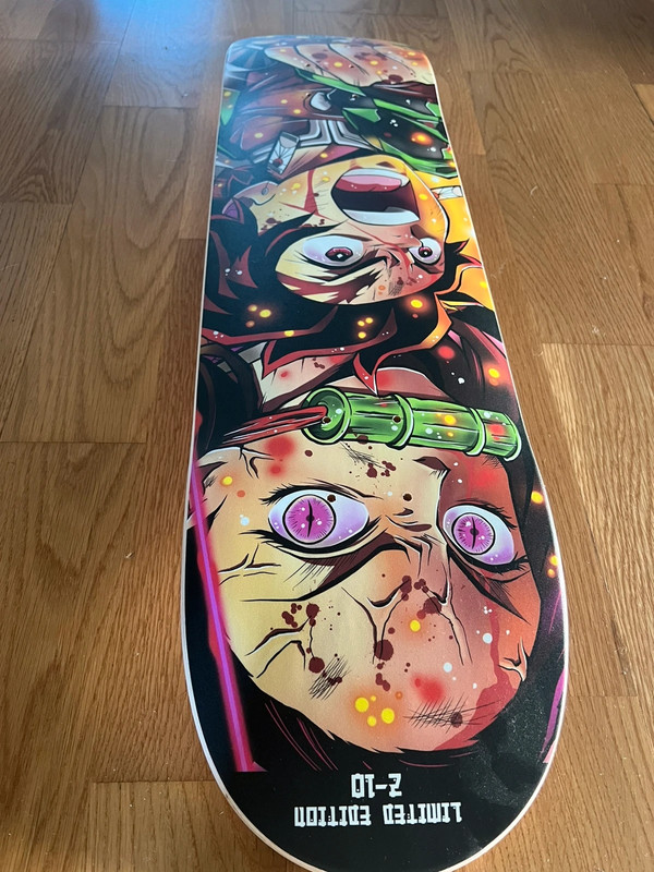 Kimetsu no Yaiba Demon Slayer Skateboard Deck Tanjiro  4