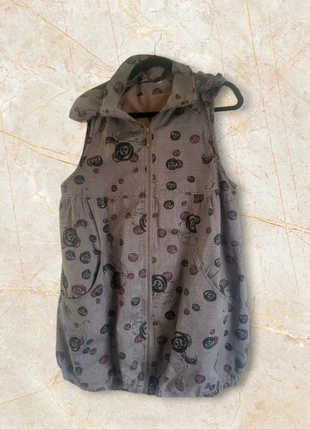 🌰 Gilet marron à capuche flocage velours arty HEP – taille L, marca: HEP, estado: Muito bom, tamanho: L / 40 / 12, €15.00, €16.45 inclui Proteção do Comprador