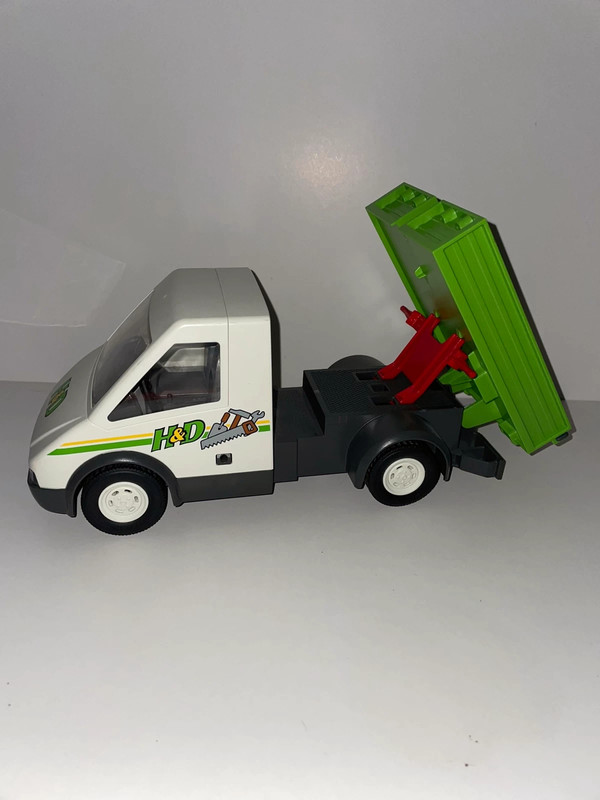 Camion de travaux / chantier + accessoires Playmobil Très bon état -  Playmobil