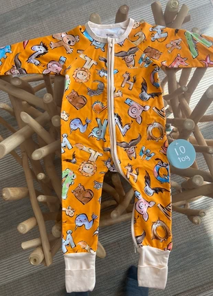 Grenouillère Bébé 100% Écologique 9-12 Mois TOG 1, merk: les petits oiseaux, staat: Nieuw met prijskaartje, maat: 9-12 maanden / 74 cm, € 10,00, € 11,20 inclusief Kopersbescherming