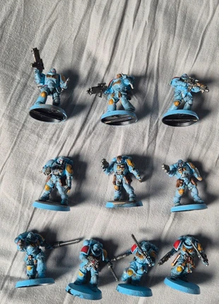 Lot de figurine space wolves, merk: Warhammer, staat: Heel goed, € 20,00, € 21,70 inclusief Kopersbescherming