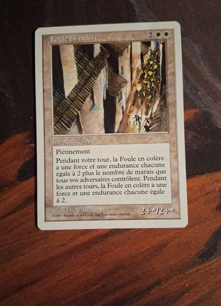 Tcg - Magic the Gathering - Foule en colère - Refperso 012, marke: Magic: The Gathering, zustand: Neu, 1,00 €, 1,75 € beinhaltet Vinted-Käuferschutz Pro