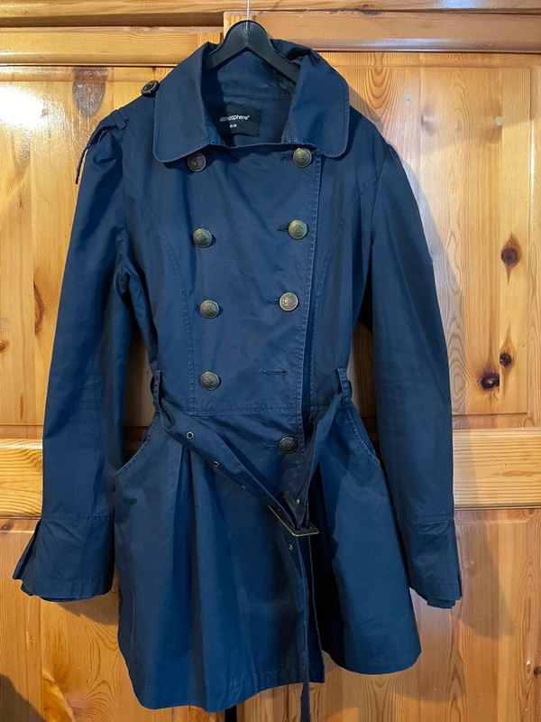 Primark top navy coat