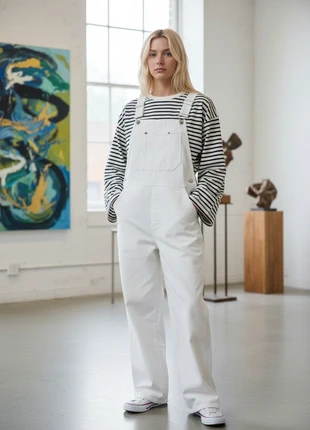 (new with tag) ARKET wide-leg denim jumpsuit size 40, brand: ARKET, condizioni: Nuovo con cartellino, taglia: L / IT 44 / EU 40, €69.00, €73.15 include la Protezione acquisti Pro