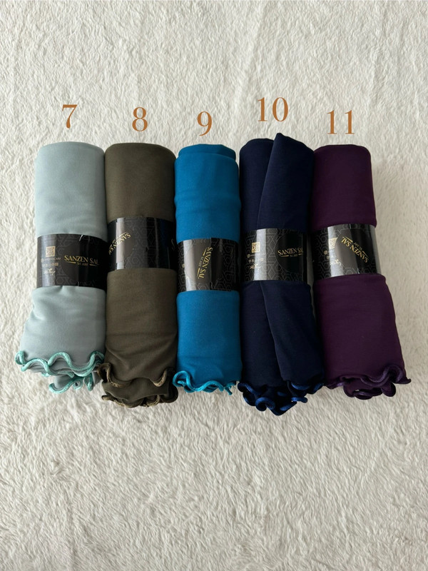 Voile / Hijab en jersey premium wavy - Sanzen Scarf 3