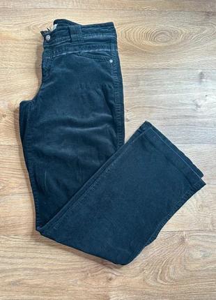 Pantalon en Velours côtelé Point Zéro - Taille 36 - Noir, coupe droite, brand: Point Zero, condition: Very good, size: S / 36 / 8, €8.00, €9.10 includes Buyer Protection