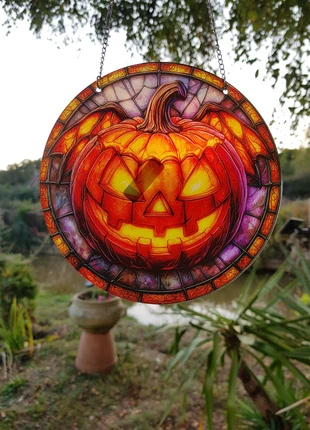 Attrapesoleil citrouille d'halloween🎃, état: Neuf sans étiquette, 7,50 €, 8,58 € Protection acheteurs incluse