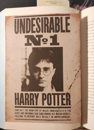 Segnalibro poster Harry Potter, état: Très bon état, 6,00 €, 7,00 € Protection acheteurs incluse