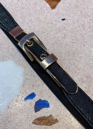 Ceinture noire élastique, état: Neuf sans étiquette, 2,00 €, 2,80 € Protection acheteurs incluse