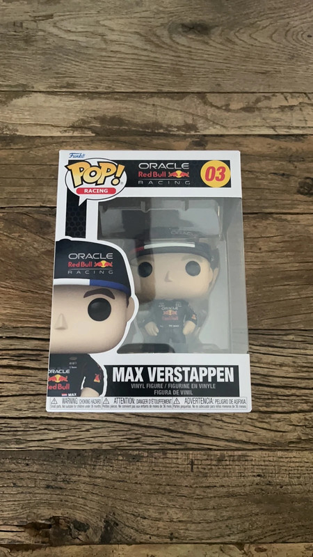 Funk pop Max Verstappen 03 Red Bull Racing!!