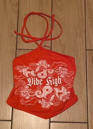halterneck top M/L, marke: Bershka, zustand: Sehr gut, größe: L / 40 / 12, 6,00 €, 7,00 € inklusive Vinted-Käuferschutz