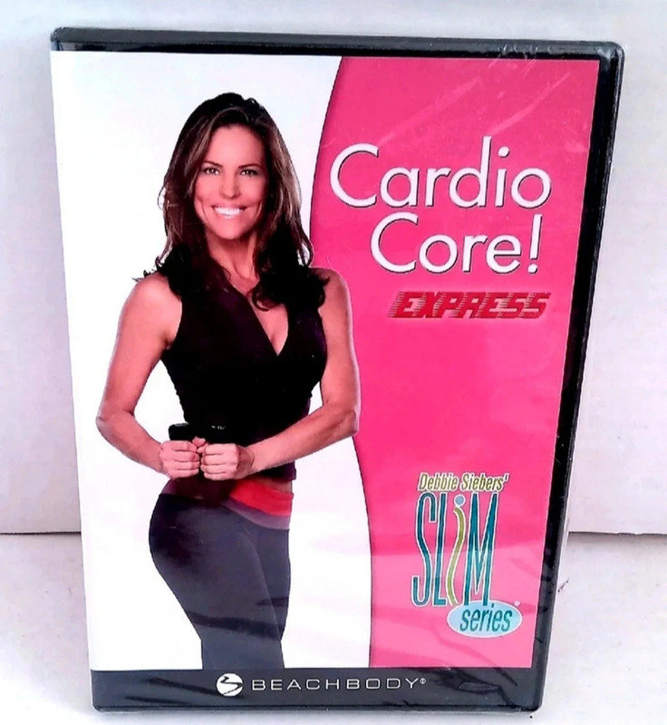 Beachbody Cardio Core Express by Debbie Siebers Slim series DVD (New) 1