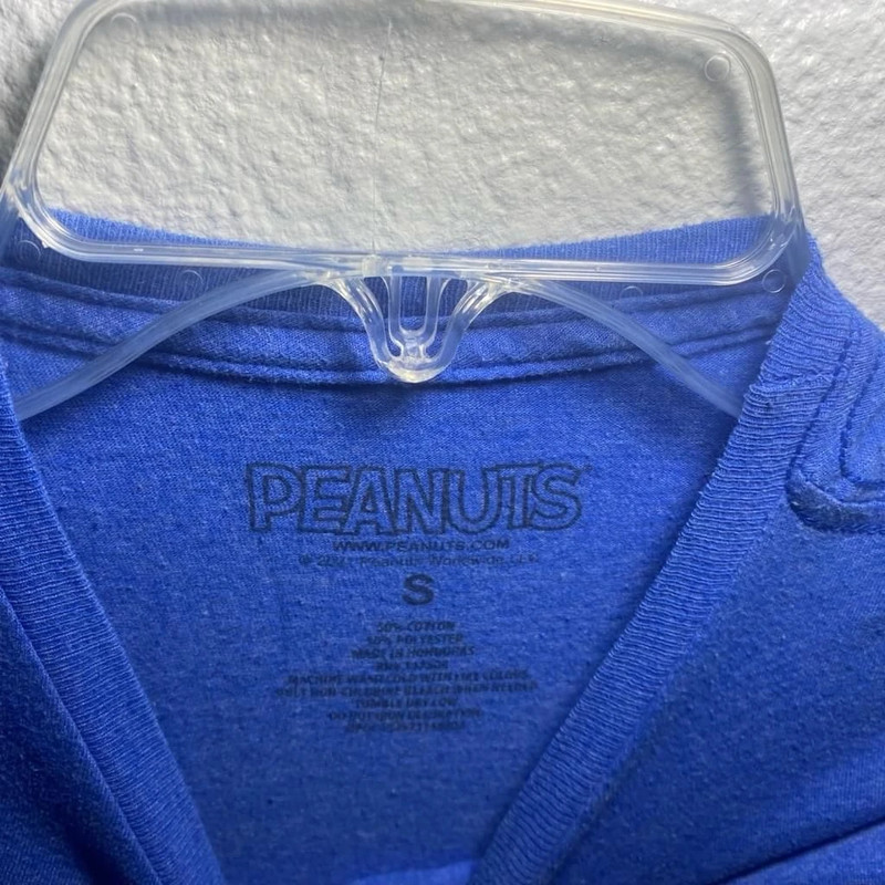 Peanuts Blue T-Shirt Size S 3