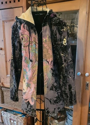 Y2K Christian Audigier Crystal Rock Women’s Zip Hoodie, marque: Christian Audigier, état: Très bon état, taille: M / 38 / 10, 59,00 €, 62,65 € Protection acheteurs incluse