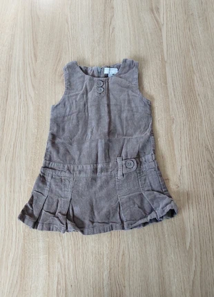 Robe marron en velour La Hall 12 mois, marque: Kimbaloo, état: Très bon état, taille: 12-18 mois / 80 cm, 2,00 €, 2,80 € Protection acheteurs incluse