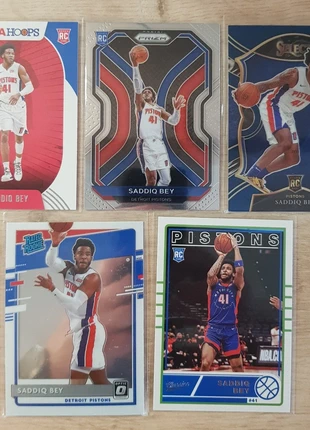 Lot cartes NBA Saddiq Bey, marca: NBA, estado: Muito bom, €5.50, €6.48 inclui Proteção do Comprador