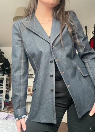 Veste jean Kenzo vintage y2k, marque: Kenzo, état: Très bon état, taille: S / 36 / 8, 40,00 €, 42,70 € Protection acheteurs incluse