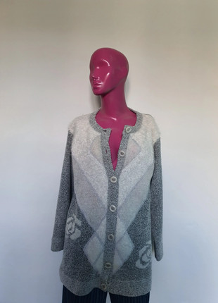 Cárdigan estampado largo XL, marque: Vintage, état: Très bon état, taille: XL / 42 / 14, 7,00 €, 8,05 € Protection acheteurs incluse