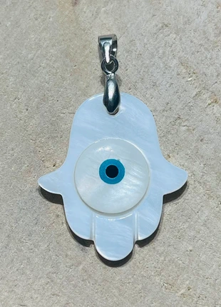 Pendentif hamsa main en nacre contre le mauvais œil, marca: PENDENTIF NACRE, estado: Nuevo sin etiquetas, 5,00 €, 5,95 € Protección al comprador Pro incluida