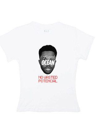 Baby Tee / No Wasted Potencial / Frank Ocean, marca: NO WASTED POTENCIAL, estado: Novo sem etiquetas, tamanho: XS / 34 / 6, €15.99, €17.49 inclui Proteção do Comprador