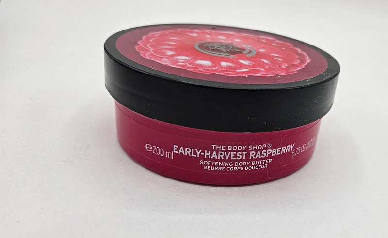 Rare new The Body Shop Body Butter Early-Harvest Raspberry 6.75 oz 4