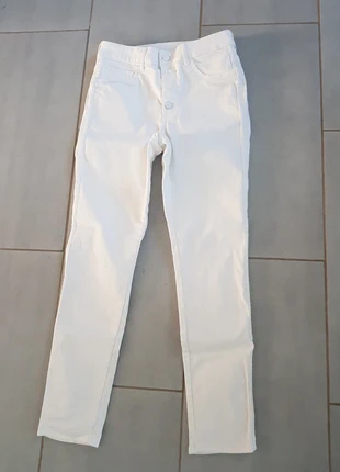 Jeans blanc, marque: H&M, état: Neuf sans étiquette, taille: S / 36 / 8, 1,00 €, 1,75 € Protection acheteurs incluse
