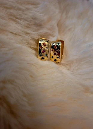 sterling silver 18k hoops, brand: boutique, condition: New with tags, £26.00, £28.00 includes Buyer Protection