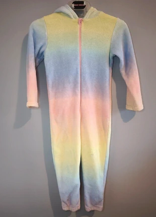 Pyjama combinaison Disney Mickey licorne arc-en-ciel 5-6 ans – tout doux et chaud, marque: Disney, état: Très bon état, taille: 5 ans / 110 cm, 4,00 €, 4,90 € Protection acheteurs incluse