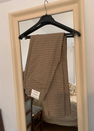 Stradivarius pantalon à pince à carreaux - Taille 34, marque: Stradivarius, état: Neuf avec étiquette, taille: XS / 34 / 6, 10,00 €, 11,20 € Protection acheteurs incluse